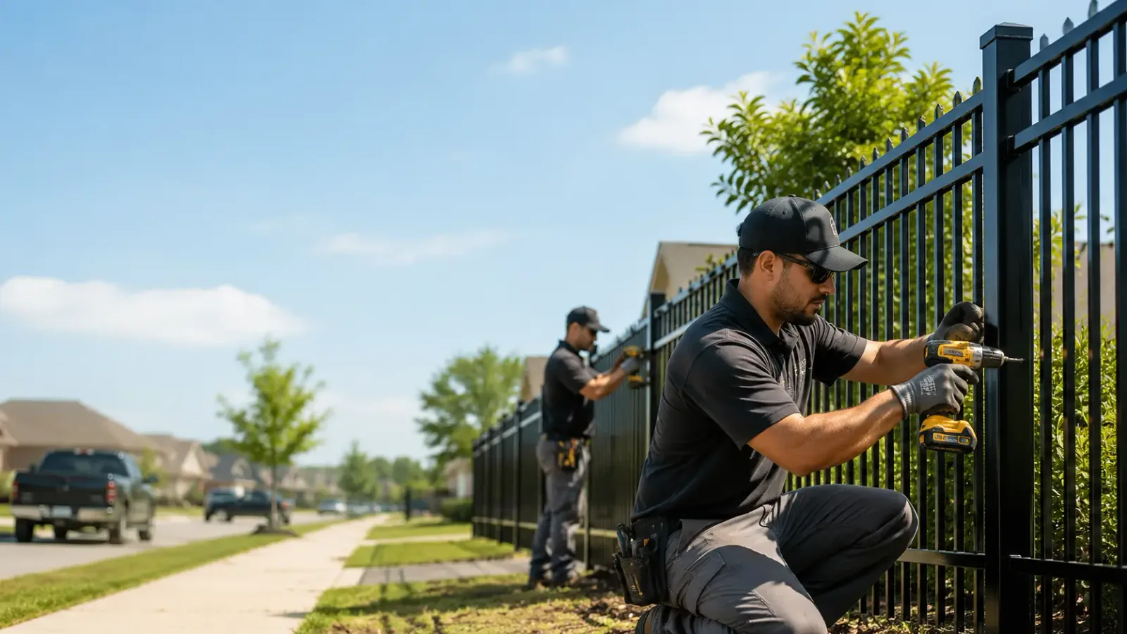 Metal Fence Installation in Lufkin, TX